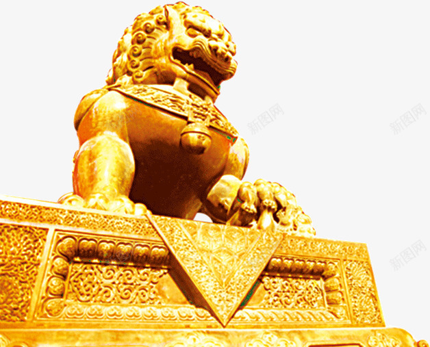 雄伟的狮子png免抠素材_新图网 https://ixintu.com 狮子 雕像