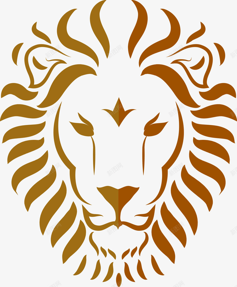 凶猛的狮子png免抠素材_新图网 https://ixintu.com 动物 大头 手绘动物 手绘狮子 手绘狮子图 水墨狮子 狮子 狮子图 猛兽