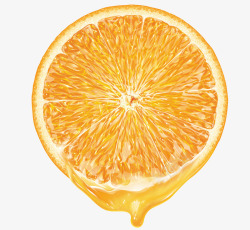 橙汁片素材