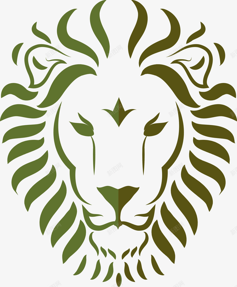 创意狮子图标png_新图网 https://ixintu.com 动物 大头 手绘动物 手绘狮子 手绘狮子图 水墨狮子 狮子 狮子图 猛兽