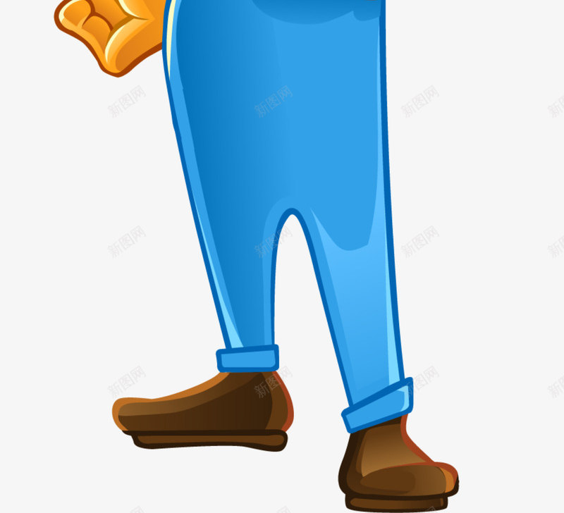 卡通人物男性工程师png免抠素材_新图网 https://ixintu.com 卡通人物 卡通工程师 点赞 男性工程师 站立 蓝色背带裤