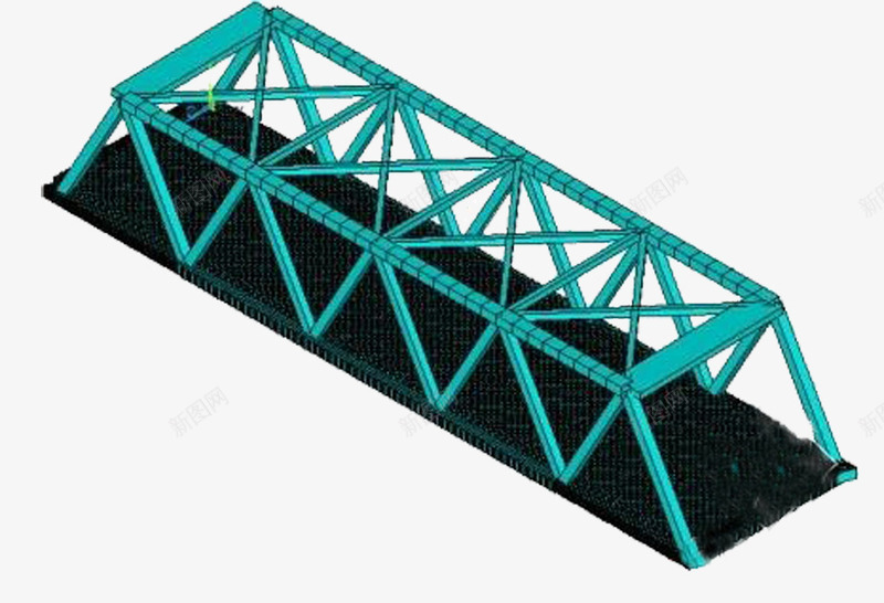 蓝色钢结构构件png免抠素材_新图网 https://ixintu.com 建筑构件 构件 钢结构 钢结构构件