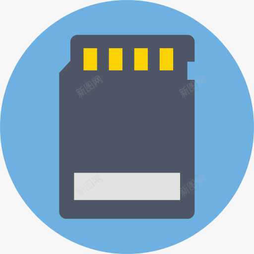 SD卡图标png_新图网 https://ixintu.com SD卡 多媒体卡 存储 技术 电子 记忆卡