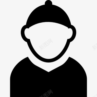 中国男性头像图标图标