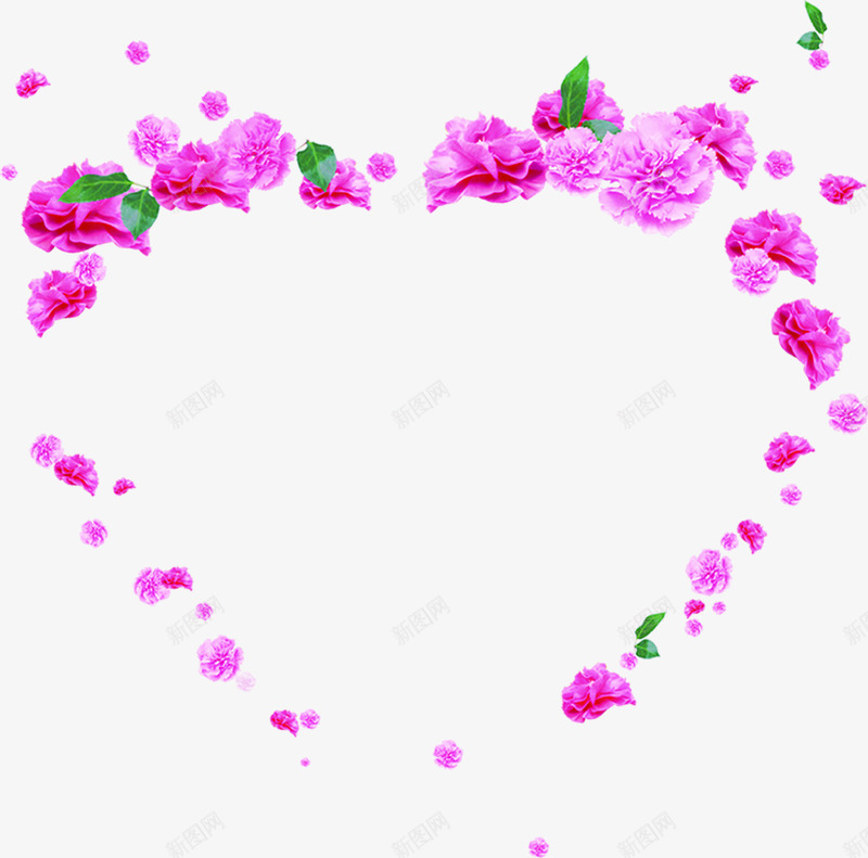 紫色温馨花朵爱心母亲节png免抠素材_新图网 https://ixintu.com 母亲节 温馨 爱心 紫色 花朵