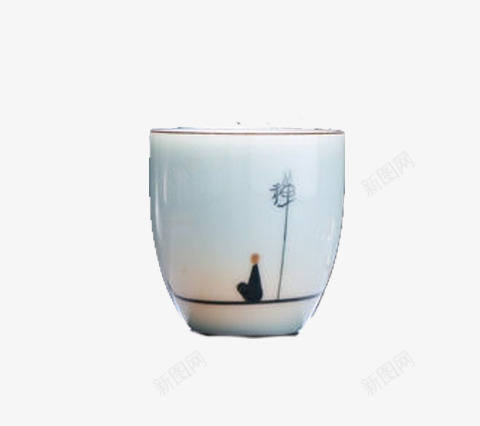 禅茶杯古典png免抠素材_新图网 https://ixintu.com 产品实物 古典 杯子 禅茶杯 陶瓷