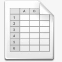 Mimetype表格图标png_新图网 https://ixintu.com mimetype spreadsheet 电子表格