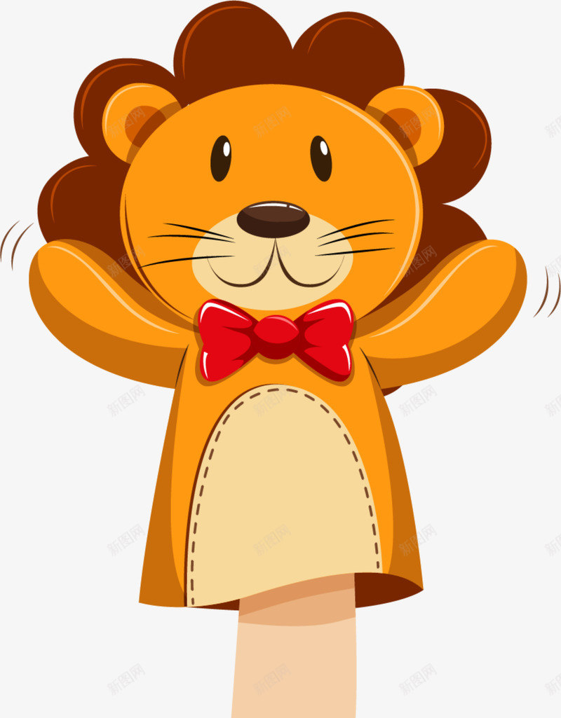 黄色卡通狮子玩偶png免抠素材_新图网 https://ixintu.com 儿童玩具 卡通狮子 狮子玩偶 童趣 表演 黄色狮子