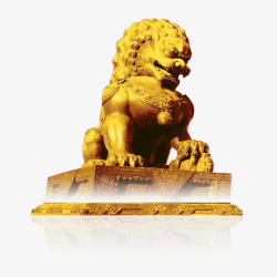 古老年代狮子装饰素材