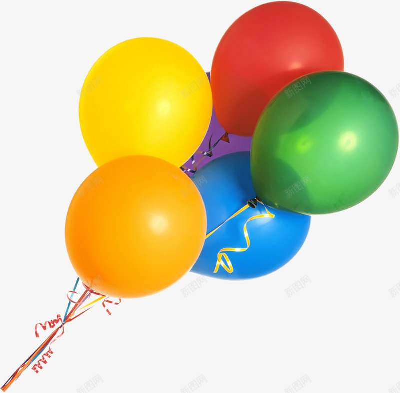 彩色气球欢乐购海报png免抠素材_新图网 https://ixintu.com 彩色 欢乐 气球 海报