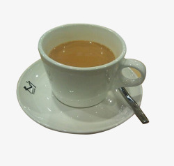 台湾陶瓷醇香的奶茶高清图片