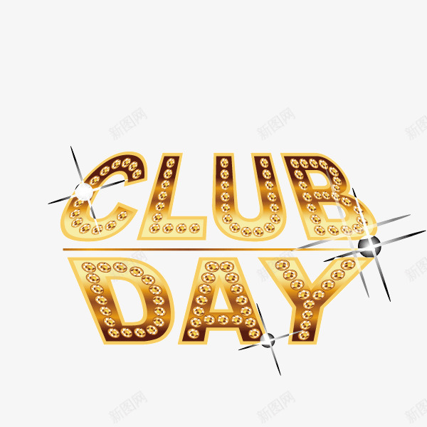 clubday酒吧发光字体png免抠素材_新图网 https://ixintu.com club day 发光字体 酒吧