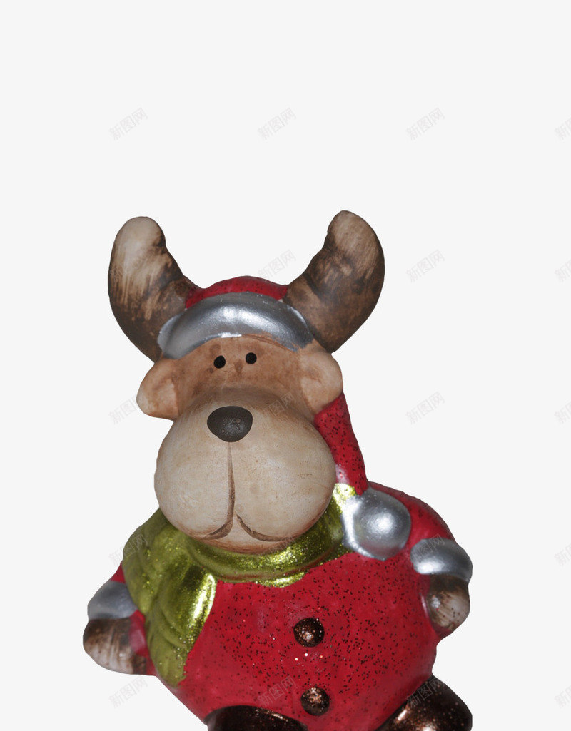 圣诞元素麋鹿玩偶png免抠素材_新图网 https://ixintu.com 圣诞元素 圣诞节 玩偶 饰品 麋鹿
