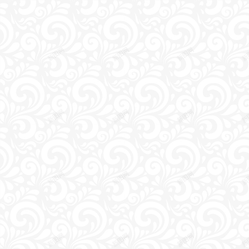 白色无缝拼接花纹png免抠素材_新图网 https://ixintu.com 平铺 底纹 白色 花纹