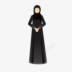 阿联酋女人形象素材