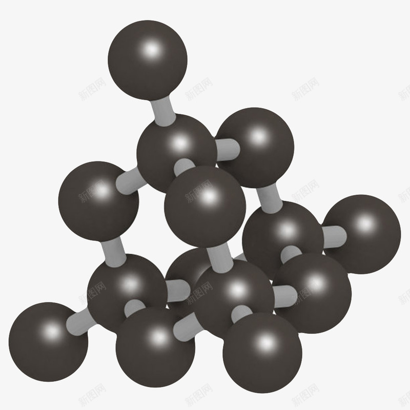 黑色纯硅Si硅分子形状png免抠素材_新图网 https://ixintu.com 分子形状 分子结构 原子 发亮 发光 最小单元 物理化学术语 空间 阿伏伽德罗 顺序