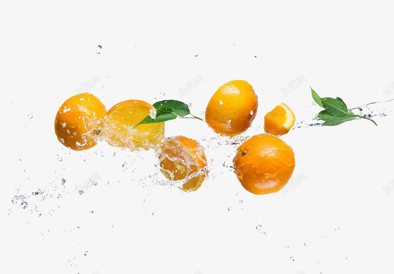 橙汁水果png免抠素材_新图网 https://ixintu.com 橙汁素材 水里的水果 漂浮中水果 苹果