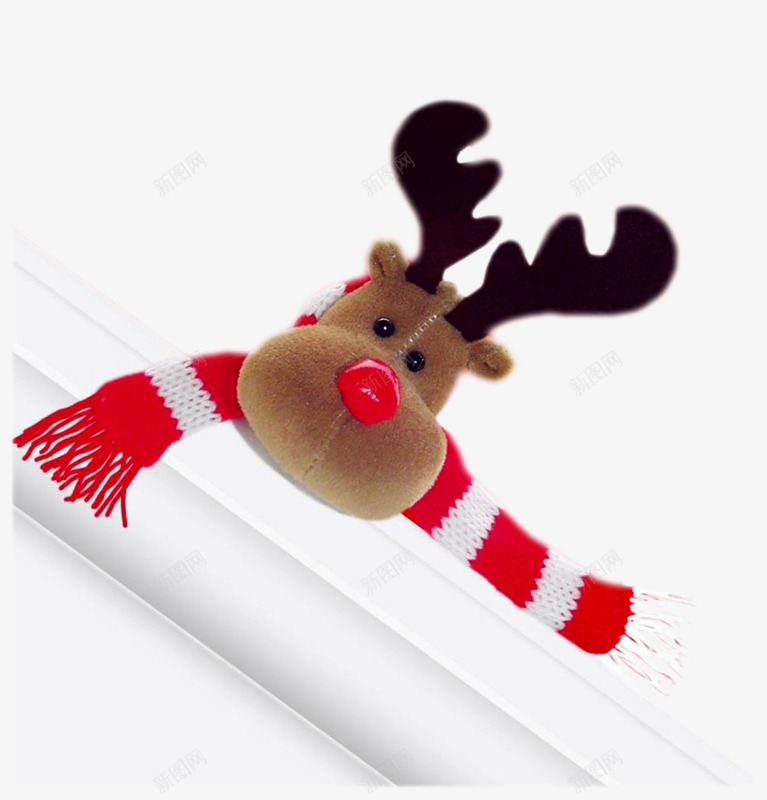 麋鹿圣诞麋鹿卡通麋鹿装饰png免抠素材_新图网 https://ixintu.com 卡通 圣诞 装饰 麋鹿