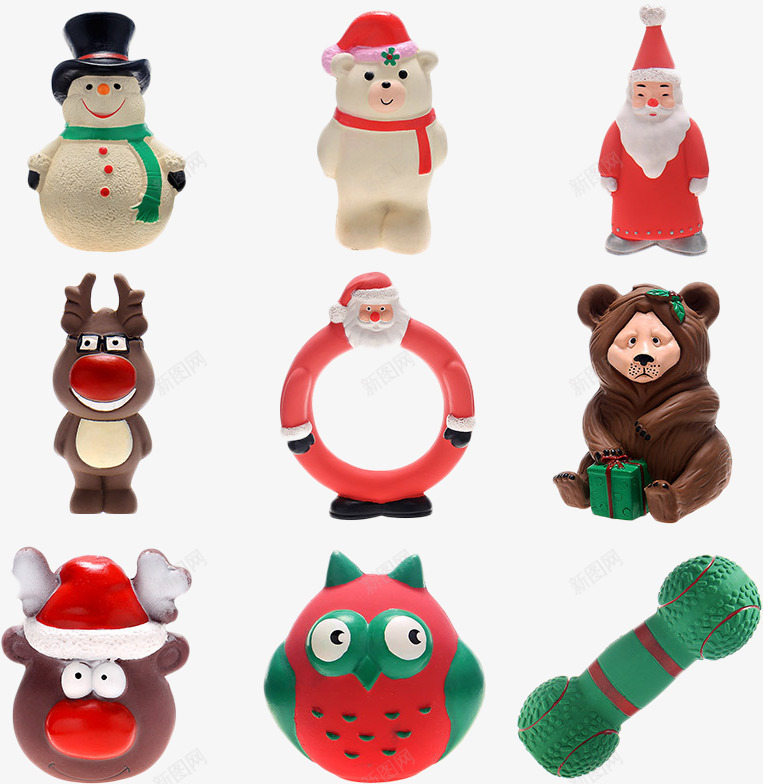 宠物圣诞节png免抠素材_新图网 https://ixintu.com 产品实物 圣洁 宠物 玩具 纪念品