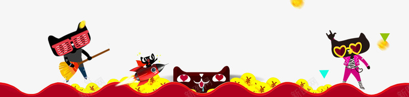 双十二天猫促销广告psd免抠素材_新图网 https://ixintu.com 促销 双十二 双十二天猫促销广告设计 天猫 广告 形象 红色 设计