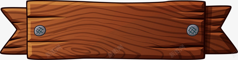 褐色卡通木牌png免抠素材_新图网 https://ixintu.com 卡通 木牌 木纹 清新 牌子 简约 装饰图案 褐色