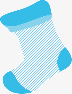 条纹袜子素材蓝色条纹袜子高清图片