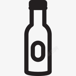 伏特加酒瓶伏特加酒封瓶图标高清图片