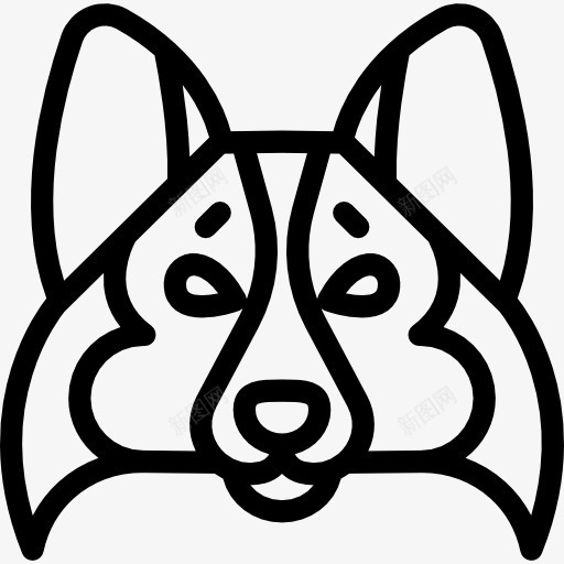 喜乐蒂牧羊犬图标png_新图网 https://ixintu.com 动物 品种 宠物 狗
