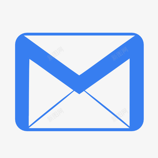 电子邮件蓝色的节拍器png免抠素材_新图网 https://ixintu.com blue email 电子邮件 蓝色的
