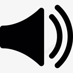 酒吧的音箱的声音扬声器可图标高清图片