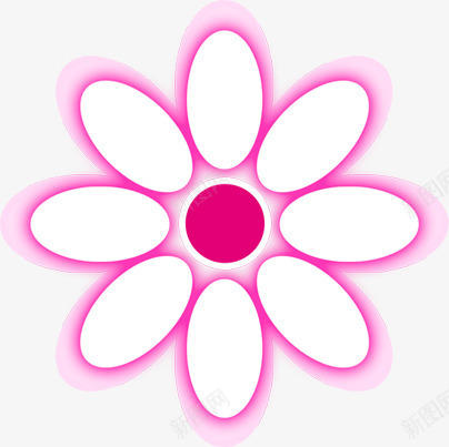 手绘粉色温馨花朵节日png免抠素材_新图网 https://ixintu.com 温馨 粉色 节日 花朵