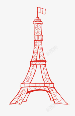 巴黎象征埃菲尔铁塔高清图片