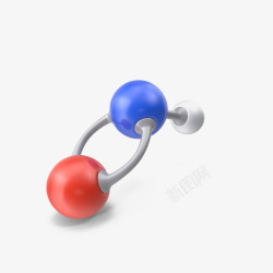 硝酰基硝酰基分子高清图片
