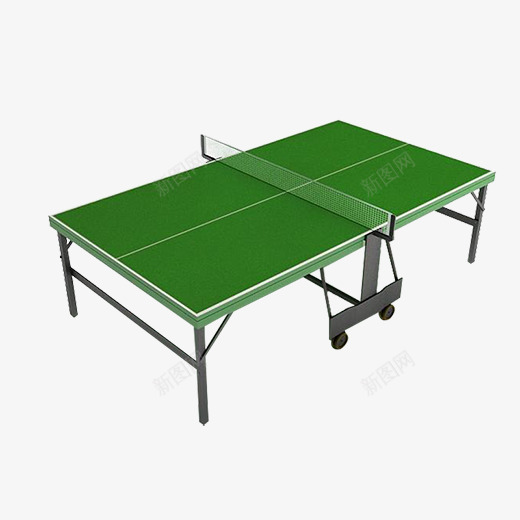 乒乓球桌png免抠素材_新图网 https://ixintu.com 乒乓球台 可折叠 钢板