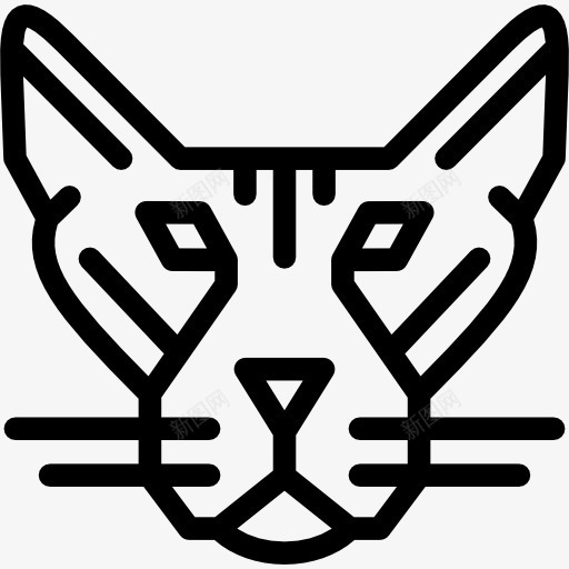 斯芬克斯猫图标png_新图网 https://ixintu.com 动物 国内品种 宠物 斯芬克斯猫 猫