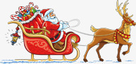 手绘圣诞节礼物麋鹿png免抠素材_新图网 https://ixintu.com 圣诞节 礼物 麋鹿