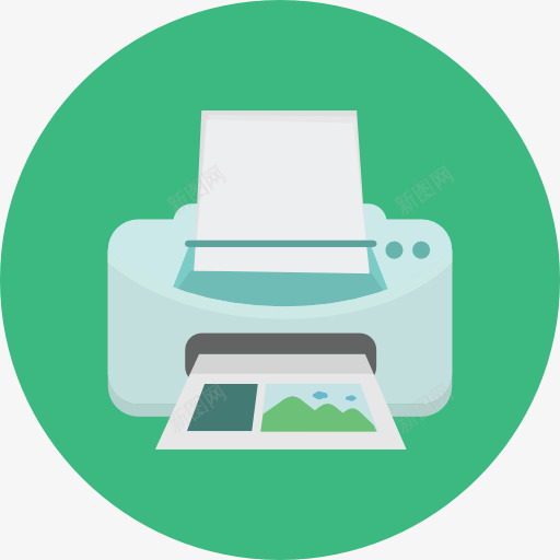 打印机图标png_新图网 https://ixintu.com 印刷 工具和用具 打印机 技术 油墨 电子 纸