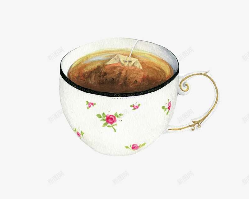 英式下午茶杯png免抠素材_新图网 https://ixintu.com 下午茶 杯子 茶杯 陶瓷杯