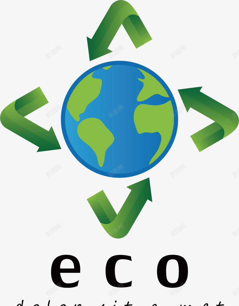 地球创新能源logo矢量图图标ai_新图网 https://ixintu.com logo 创新能源logo 新能源LOGO 新能源logo 新能源设计 箭头 能源logo 能源logo设计 矢量图
