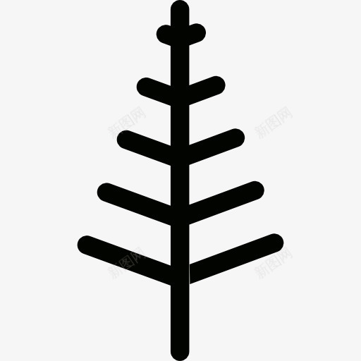 树图标png_新图网 https://ixintu.com 云杉 松树 树 植物 自然