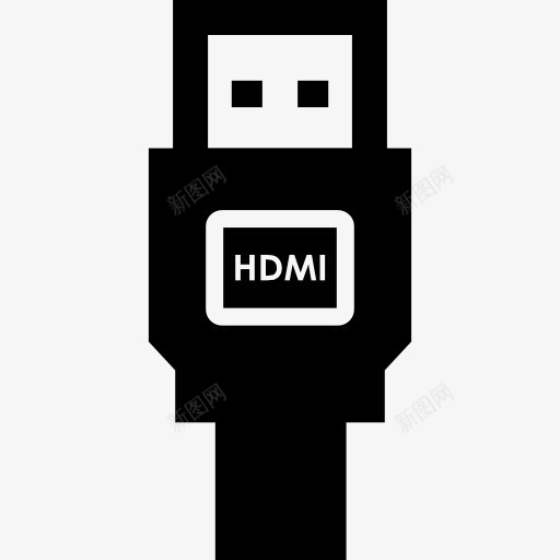 HDMI图标png_新图网 https://ixintu.com HDMI 多媒体 技术 电子 电缆 装置