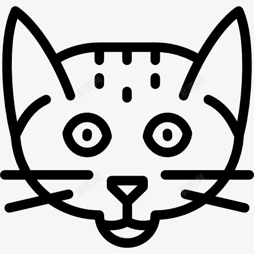 Ocicat图标png_新图网 https://ixintu.com 凯蒂 动物 品种 国内 奥西猫 宠物 猫