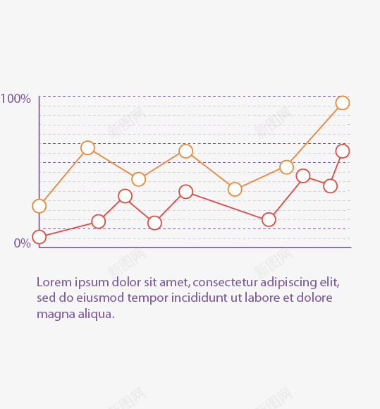 漂浮png免抠素材_新图网 https://ixintu.com ppt素材 形象客观 折线图 折线图符号