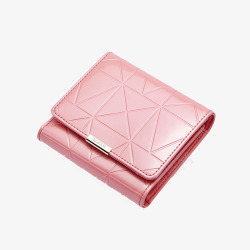 粉红色小钱包素材