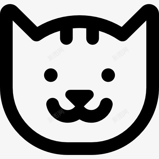 猫图标png_新图网 https://ixintu.com 动物 品种国内 宠物 猫