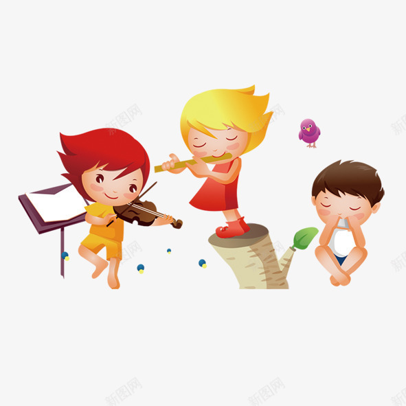 欢乐儿童节png免抠素材_新图网 https://ixintu.com 儿童节 六一 欢乐