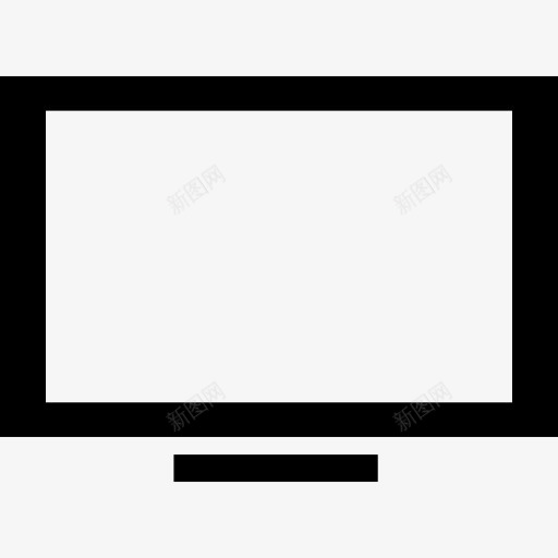 大屏幕平板图标png_新图网 https://ixintu.com 屏幕 工具和用具 显示器 电视