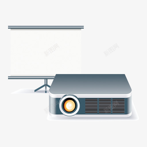 投影仪投影装置officeMachineicons图标png_新图网 https://ixintu.com apparatus projection projector 瑁呯疆 鎶曞奖 鎶曞奖浠