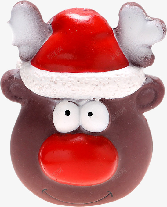宠物圣诞老人png免抠素材_新图网 https://ixintu.com 产品实物 可爱 圣诞帽 圣诞老人 红鼻子