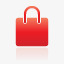 购物袋超级单红图标png_新图网 https://ixintu.com bag shopping 袋 购物